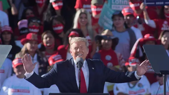 Donald Trump, de campaña electoral en Arizona Donald Trump, de campaña electoral en Arizona