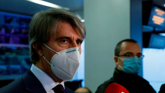 El consejero de Transportes, Movilidad e Infraestructuras, Ángel Garrido El consejero de Transportes, Movilidad e Infraestructuras, Ángel Garrido