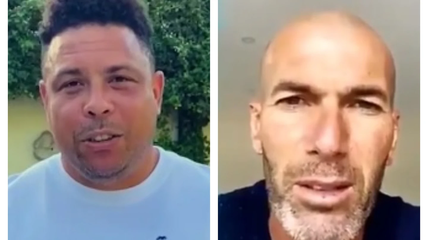 Ronaldo y Zidane Ronaldo y Zidane