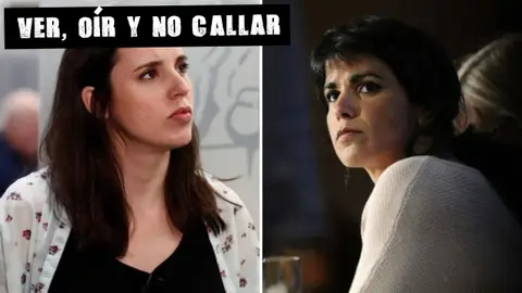 En la imagen, Irene Montero y Teresa Rodríguez En la imagen, Irene Montero y Teresa Rodríguez