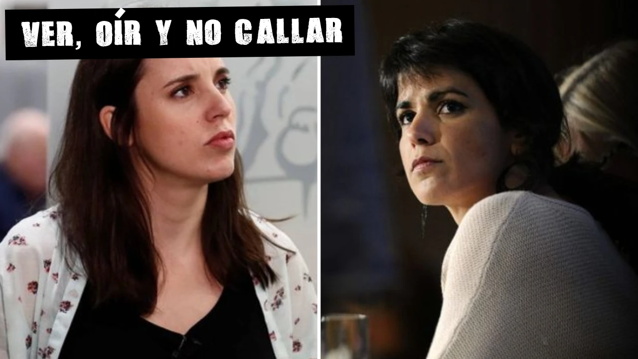 En la imagen, Irene Montero y Teresa Rodríguez