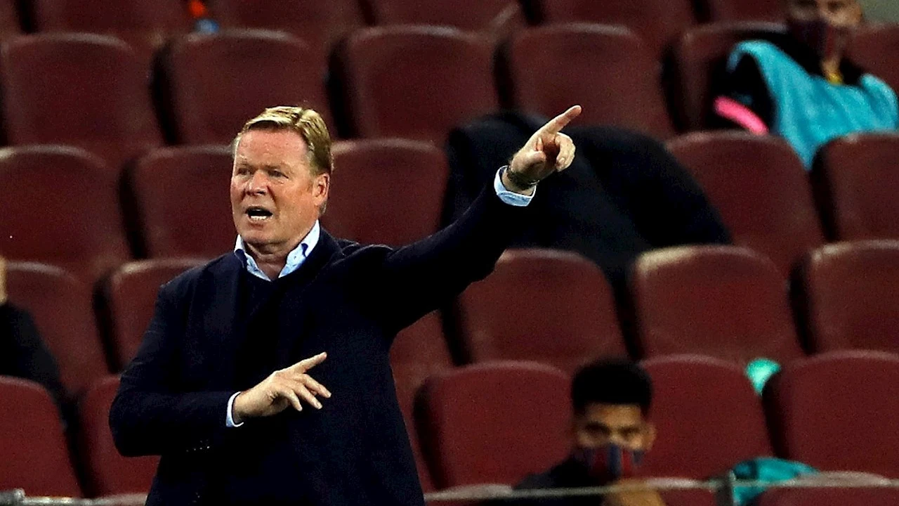 Koeman, entrenador del F.C.Barcelona