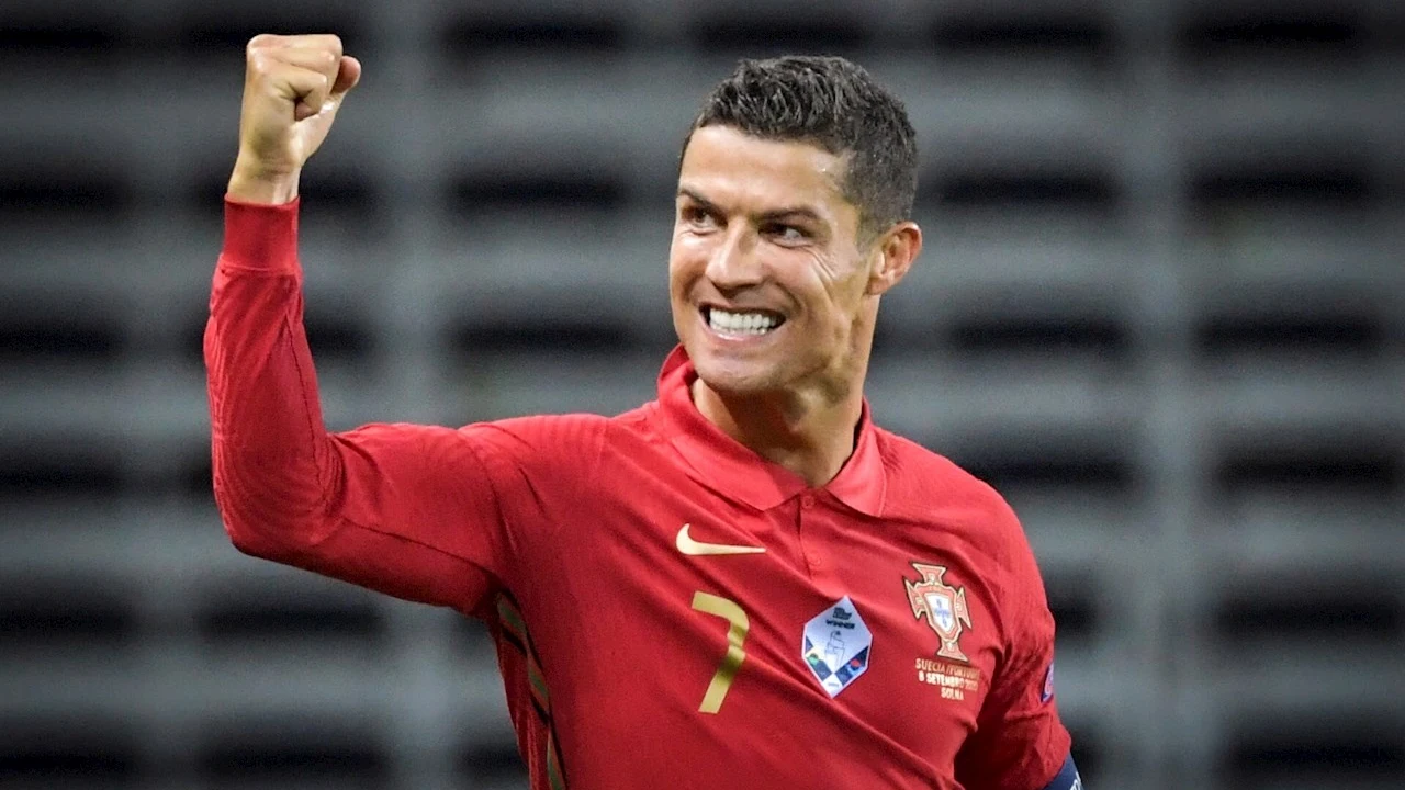 Cristiano Ronaldo, con Portugal