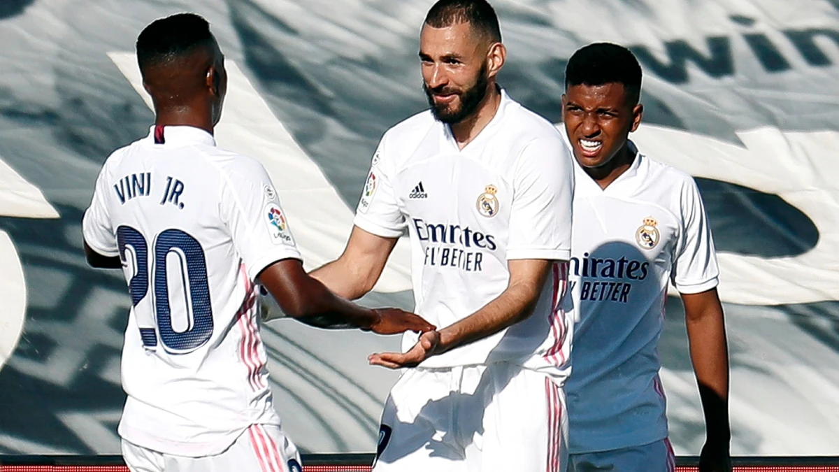 Benzema y Vinicius