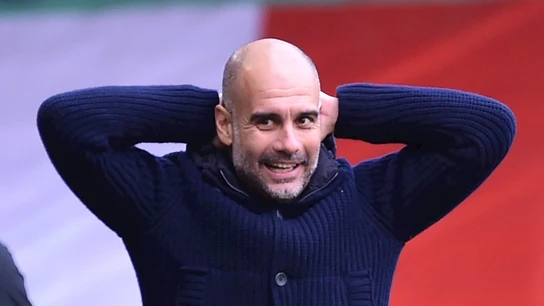 Pep Guardiola, en un partido Pep Guardiola, en un partido