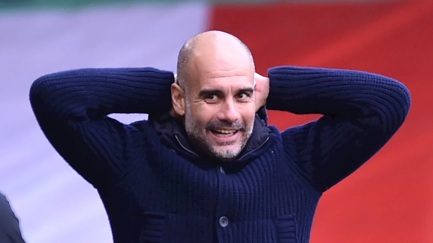 Pep Guardiola, en un partido Pep Guardiola, en un partido