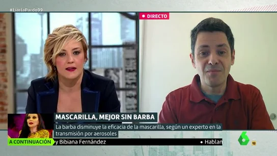El científico José Luis Jiménez explica por qué tienes que afeitarte la barba y qué mascarilla es mejor para evitar el contagio El científico José Luis Jiménez explica por qué tienes que afeitarte la barba y qué mascarilla es mejor para evitar el contagio