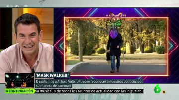 Arturo Valls se pone a prueba con 'Mask Walker': ¿Qué político se esconde bajo la máscara?