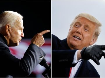 Trump leads Biden in polls in several critical states one year before the elections