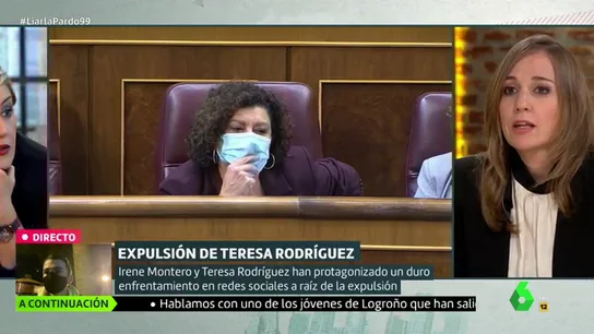 Tania Sánchez, sobre Podemos: "Algo ha de reflexionar quien ha ido expulsando gente de ese espacio" Tania Sánchez, sobre Podemos: "Algo ha de reflexionar quien ha ido expulsando gente de ese espacio"