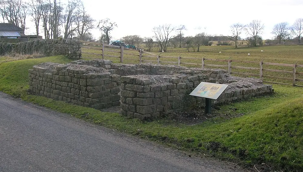 Fortín de Leahill, Muro de Adriano