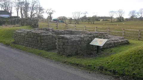 Fortín de Leahill, Muro de Adriano Fortín de Leahill, Muro de Adriano