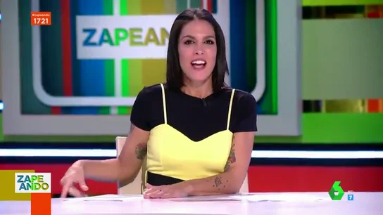 El mal rato de Lorena Castell en directo tras la pregunta incómoda de Dani Mateo sobre un hombre El mal rato de Lorena Castell en directo tras la pregunta incómoda de Dani Mateo sobre un hombre