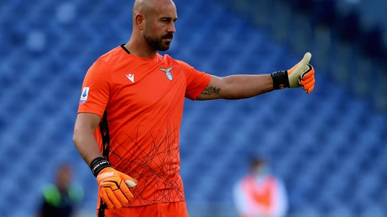 Pepe Reina, portero de la Lazio El guardameta no ve cerca su jubilación