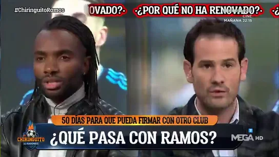 ¿Peligra la continuidad de Sergio Ramos?: ojo al tenso debate entre Quim Domènech y Javi Balboa ¿Peligra la continuidad de Sergio Ramos?: ojo al tenso debate entre Quim Domènech y Javi Balboa