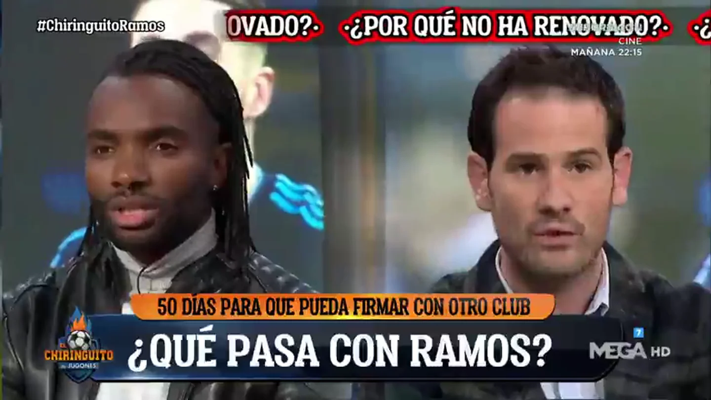 ¿Peligra la continuidad de Sergio Ramos?: ojo al tenso debate entre Quim Domènech y Javi Balboa ¿Peligra la continuidad de Sergio Ramos?: ojo al tenso debate entre Quim Domènech y Javi Balboa
