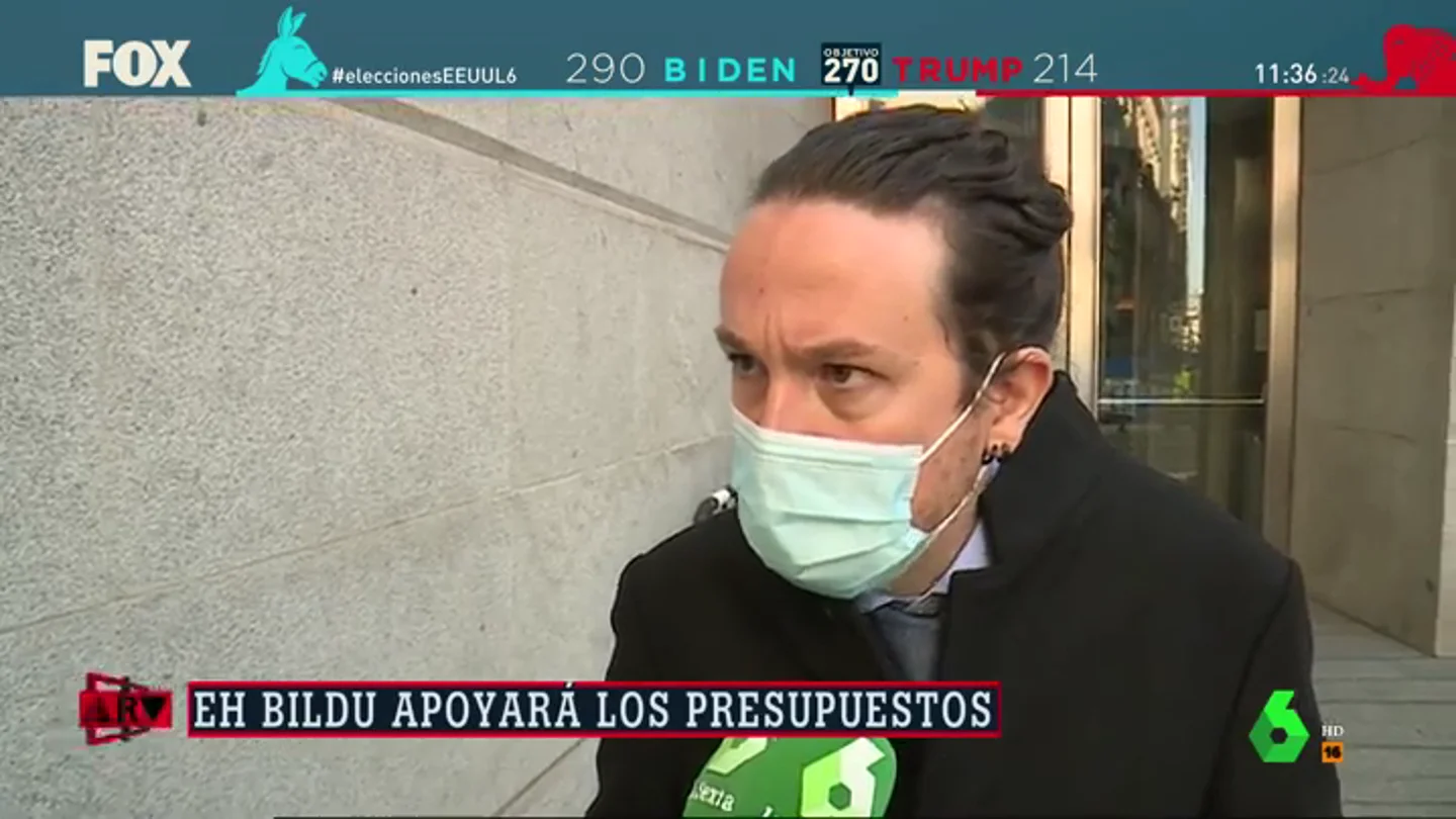 Iglesias valora el 'sí' de Bildu a los Presupuestos porque refuerza la mayoría de izquierdas Iglesias valora el 'sí' de Bildu a los Presupuestos porque refuerza la mayoría de izquierdas
