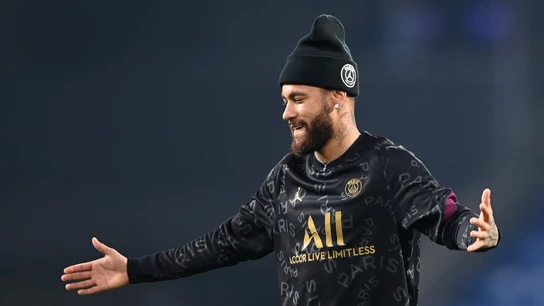Neymar entrenando antes de un partido con el PSG El brasileño se enfrentaba al Istanbul Basaksehir