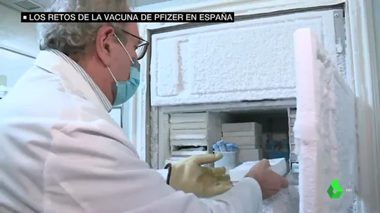 La solución al transporte a -80ºC de la vacuna de Pfzer: así llegará a España La solución al transporte a -80ºC de la vacuna de Pfzer: así llegará a España