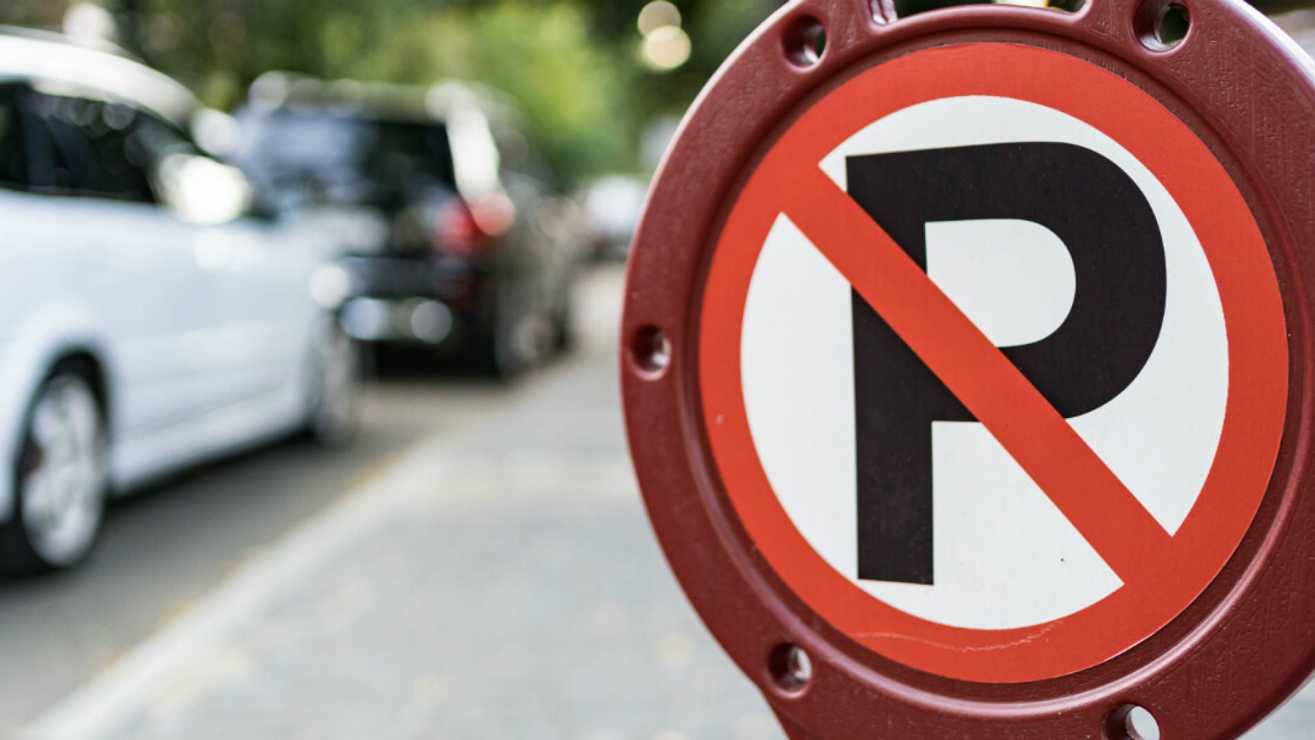 Coches en doble fila 