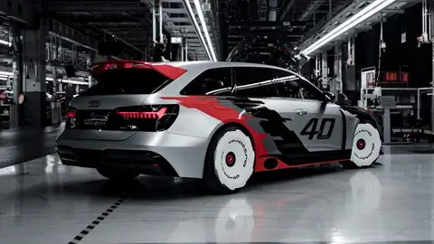 Todo un homenaje al Audi 90 Quattro que conquistó América en los años ochenta Audi RS 6 GTO Concept