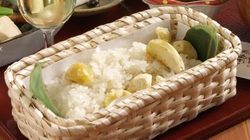 Arroz con castañas