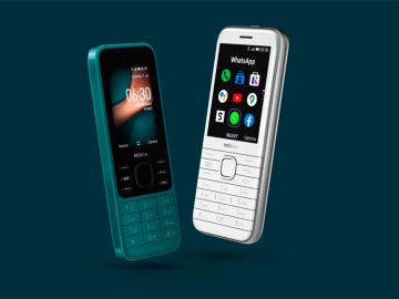 Nokia 8000 4G y Nokia 6400 3G