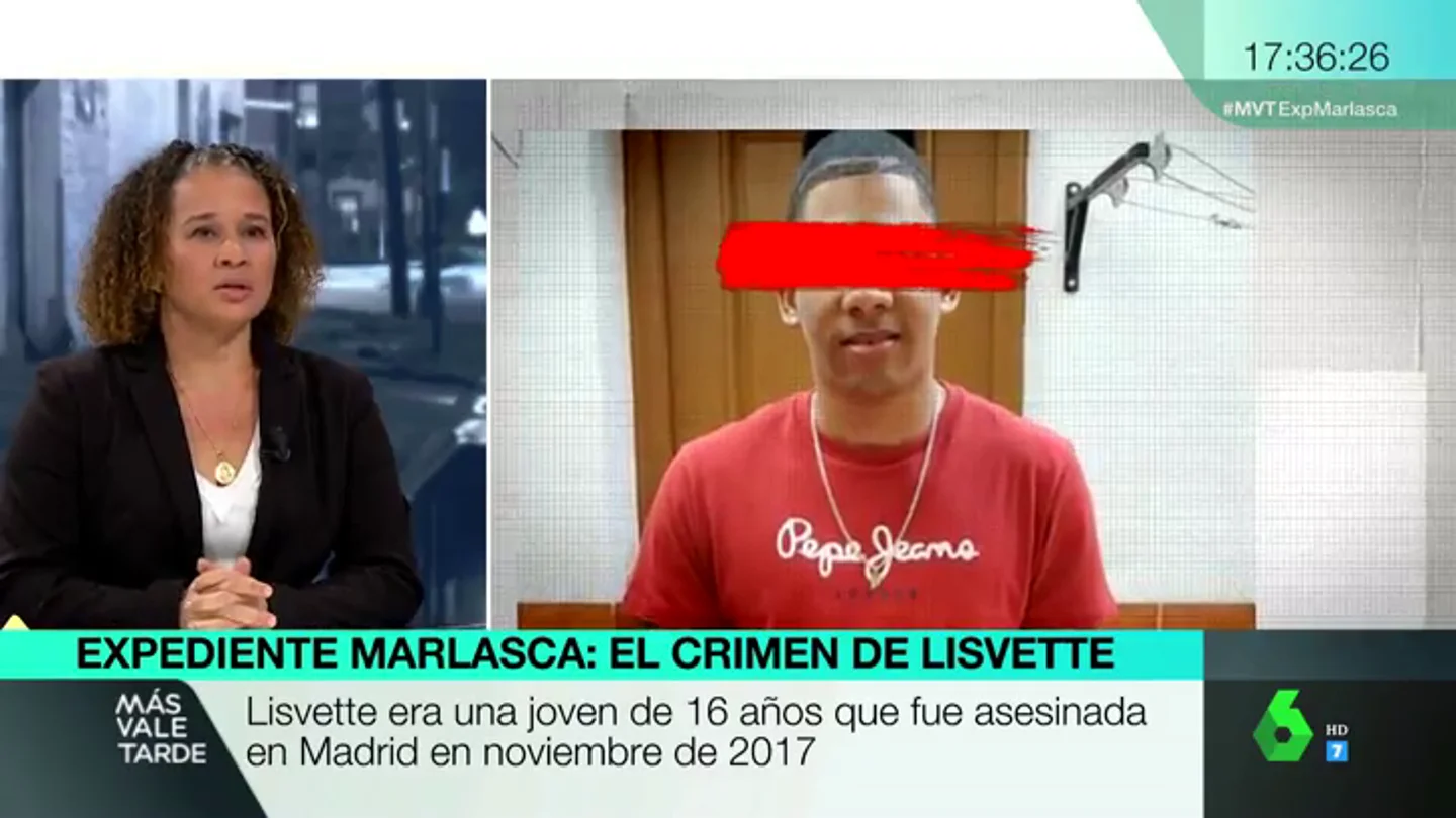 Imagen de la madre de Lisvette y el presunto asesino de la joven Imagen de la madre de Lisvette y el presunto asesino de la joven