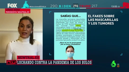 Desmentimos un nuevo bulo sobre las mascarillas: no aumentan el riesgo de tumores de hígado, riñón y pecho Desmentimos un nuevo bulo sobre las mascarillas: no aumentan el riesgo de tumores de hígado, riñón y pecho