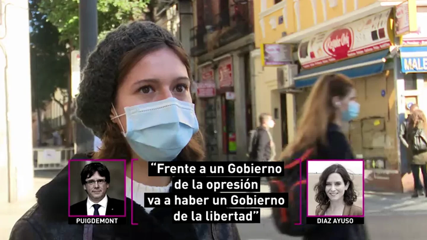¿Lo dijo Ayuso o Puigdemont? El juego de laSexta Columna que deja desconcertados a los ciudadanos ¿Lo dijo Ayuso o Puigdemont? El juego de laSexta Columna que deja desconcertados a los ciudadanos