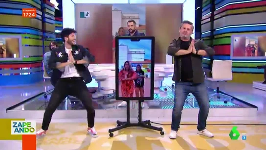 El duelo de baile entre Sebastian Yatra y Miki Nadal: así imitan las coreografías más conocidas de TiTtok El duelo de baile entre Sebastian Yatra y Miki Nadal: así imitan las coreografías más conocidas de TiTtok
