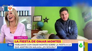 La declaración de amor de Omar Montes a Susanna Griso que 'sonroja' a la presentadora en Espejo Público