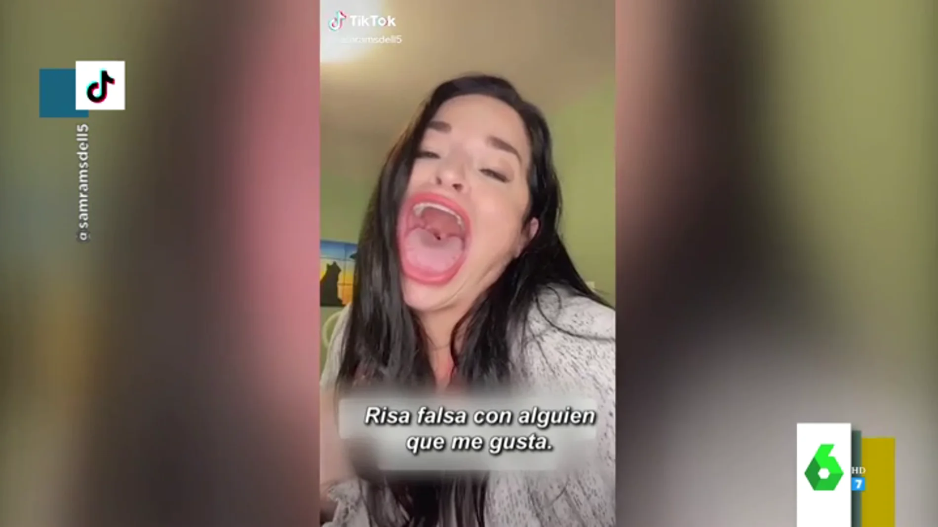 No, no es un filtro: los increíbles vídeos de la mujer con la boca más grande del mundo