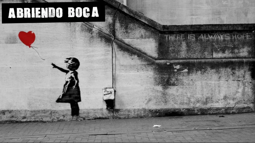 Niña con globo (Banksy)