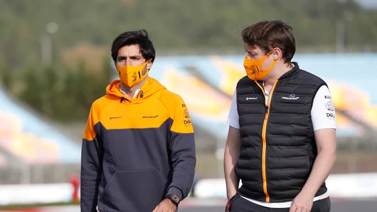 Carlos Sainz, en el GP de Turquía El español reconoce el circuito