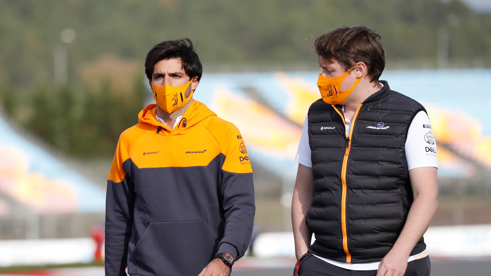 Carlos Sainz, en el GP de Turquía