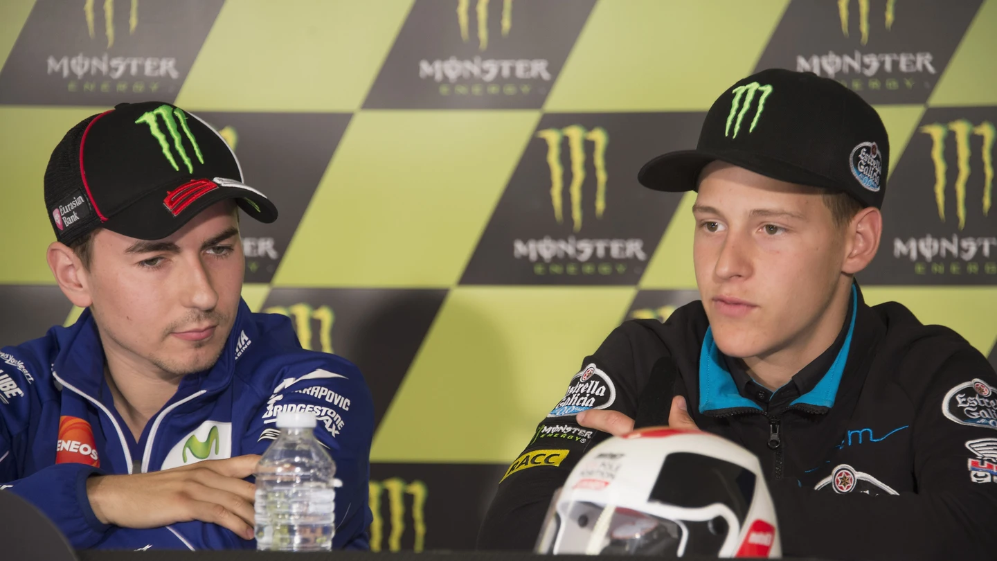 Jorge Lorenzo y Fabio Quartararo en rueda de prensa El francés ataca a Lorenzo por su papel como probador en Yamaha