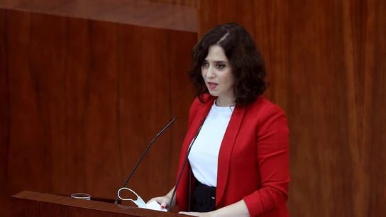 La presidenta de la Comunidad de Madrid, Isabel Díaz Ayuso La presidenta de la Comunidad de Madrid, Isabel Díaz Ayuso