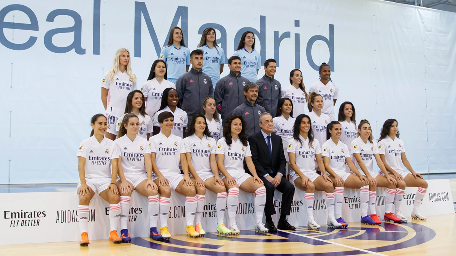 Primera foto oficial del Real Madrid femenino