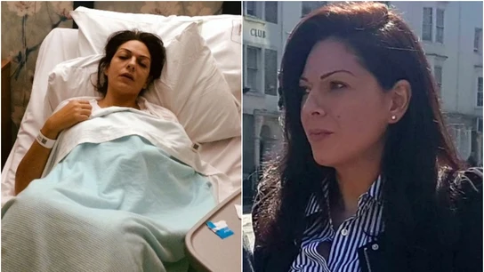 Nicole Elkabbass, en imágenes difundidas por medios británicos Nicole Elkabbass, en imágenes difundidas por medios británicos