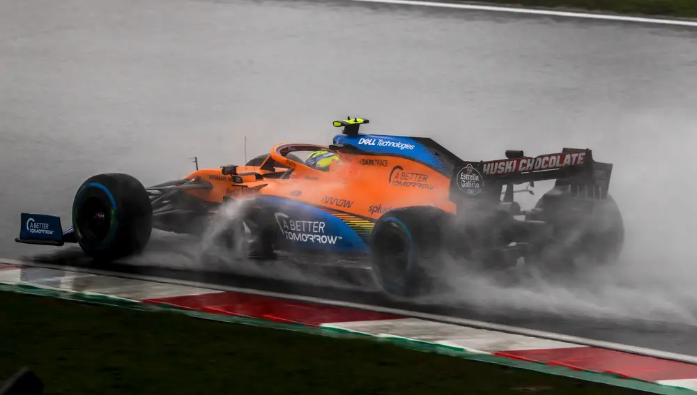 Muy discretos durante el fin de semana los McLaren
