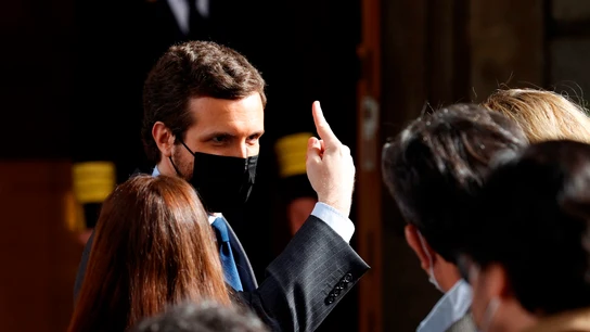 El líder del PP, Pablo Casado El líder del PP, Pablo Casado