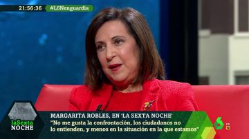 Margarita Robles en laSexta Noche