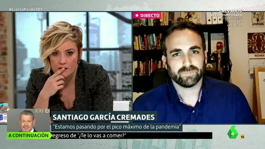 La advertencia del matemático Santiago García: "Hay que tener restricciones constantes y controladas para bajar los contagios" La advertencia del matemático Santiago García: "Hay que tener restricciones constantes y controladas para bajar los contagios"