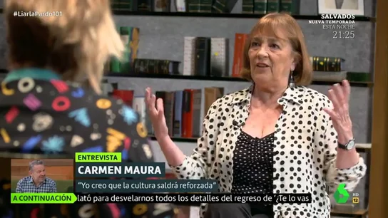 Carmen Maura: "¿Por qué coño tenemos que tener tantísimos políticos? No creo que piensen en nosotros" Carmen Maura: "¿Por qué coño tenemos que tener tantísimos políticos? No creo que piensen en nosotros"