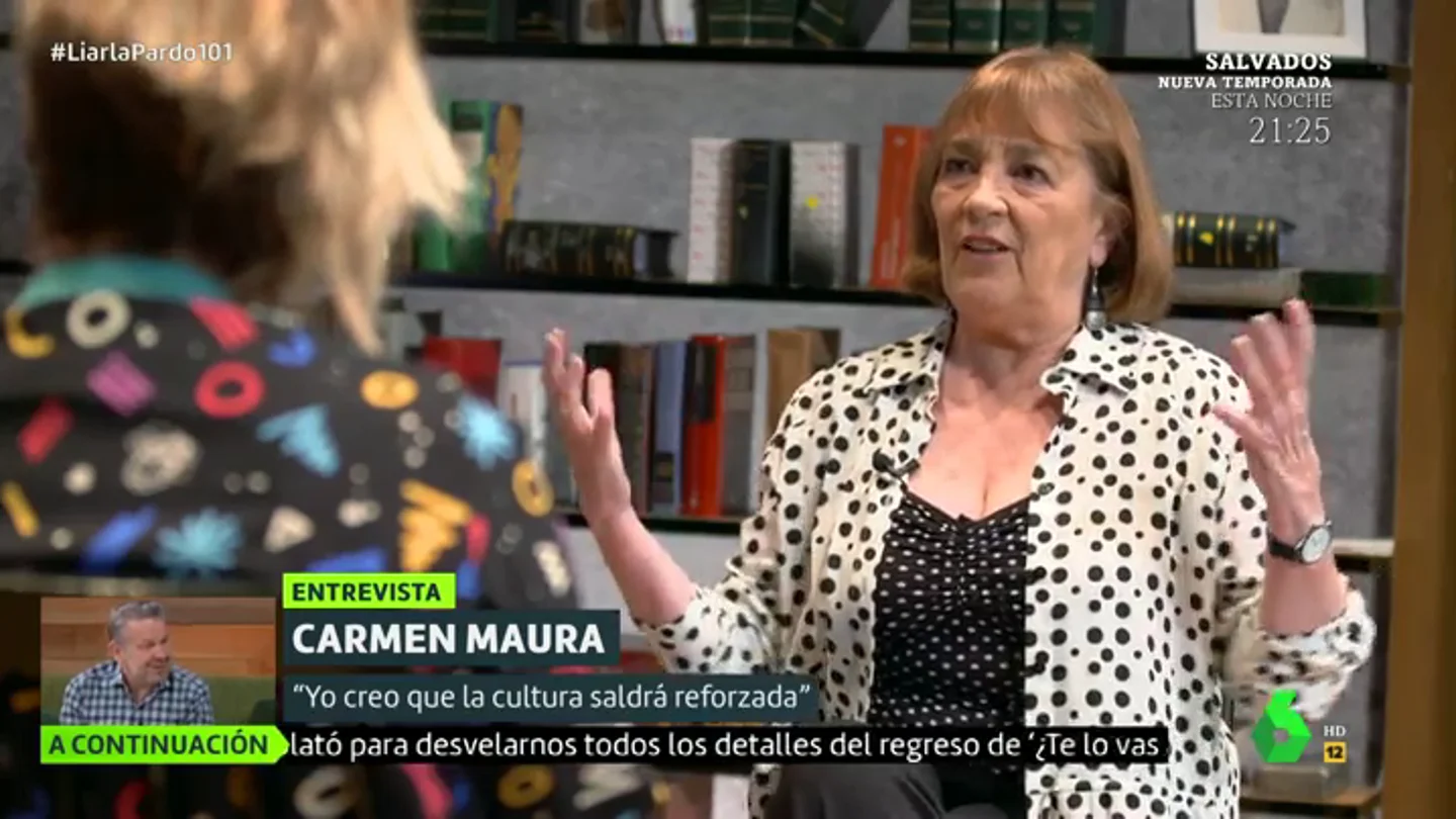 Carmen Maura: "¿Por qué coño tenemos que tener tantísimos políticos? No creo que piensen en nosotros" Carmen Maura: "¿Por qué coño tenemos que tener tantísimos políticos? No creo que piensen en nosotros"