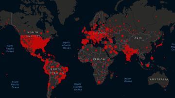 Mapa de coronavirus del 15/11/2020