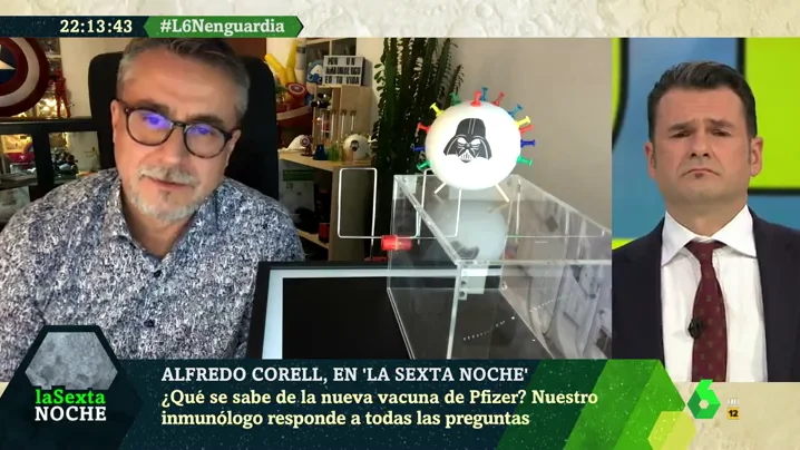 Alfredo Corell en laSexta Noche