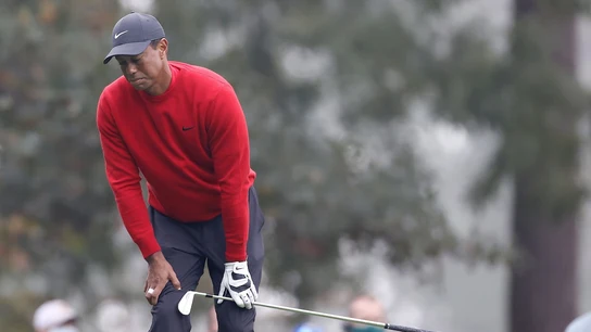 Tiger Woods, contrariado Tiger Woods, contrariado