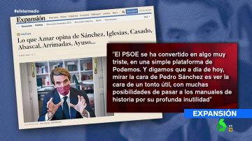 La tajante respuesta de Wyoming a Aznar tras llamar "tonto útil" a Pedro Sánchez